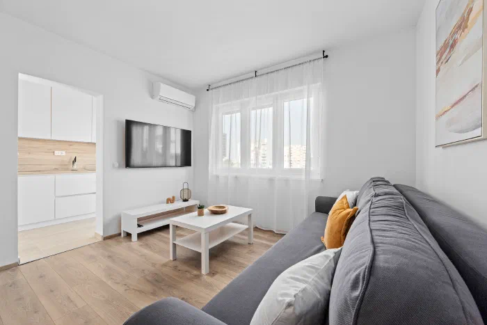 Jellyfish apartman, dnevni boravak