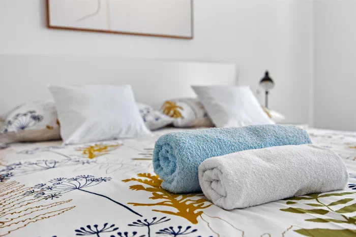 Jellyfish apartman, spavaća soba