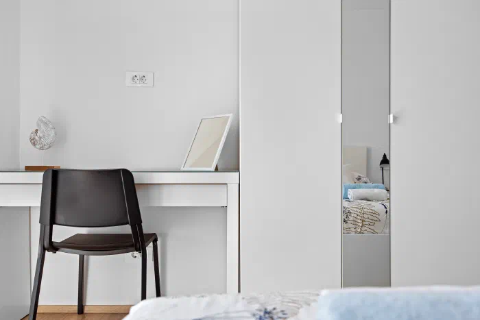 Jellyfish apartman, spavaća soba