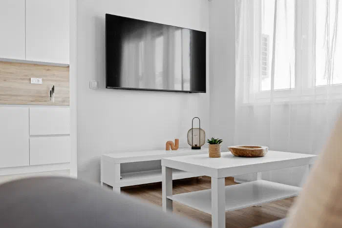 Jellyfish apartman, dnevni boravak