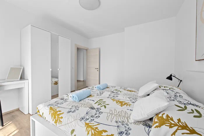 Jellyfish apartman, spavaća soba