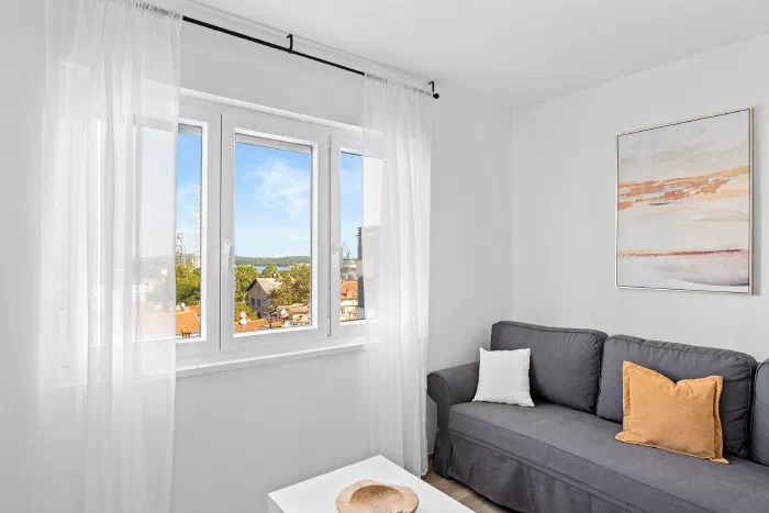 Jellyfish apartman, dnevni boravak
