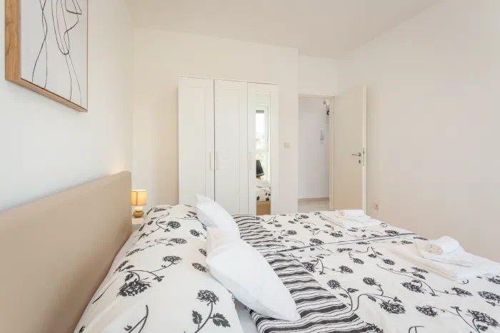Starfish apartman, spavaća soba