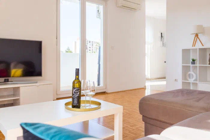 Starfish apartman, dnevni boravak